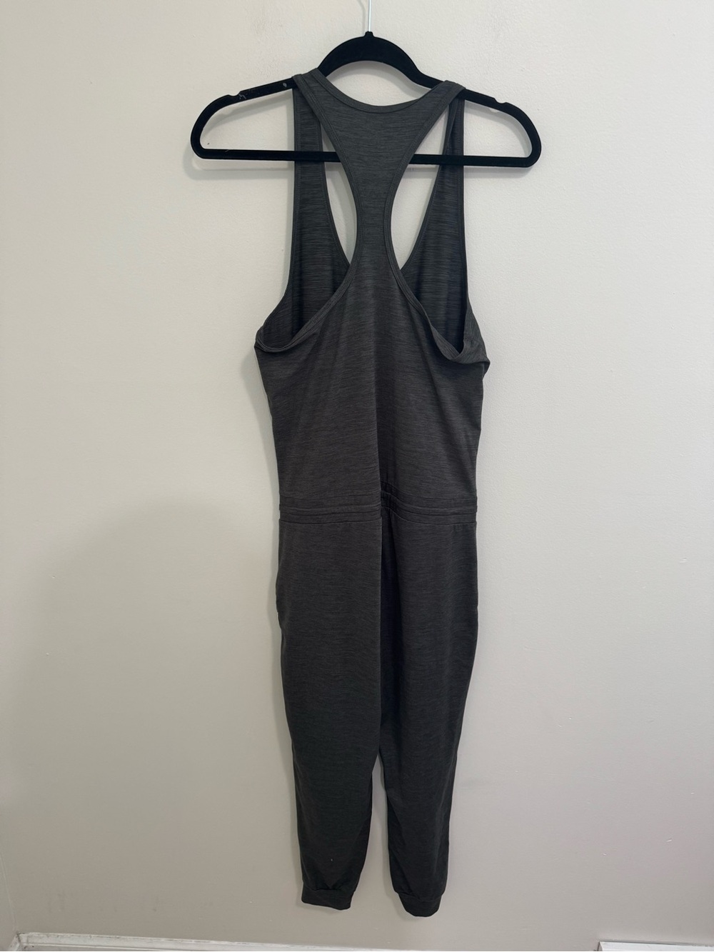 Vuori Lux Jumpsuit in Charcoal Heather - Picture 7 of 7